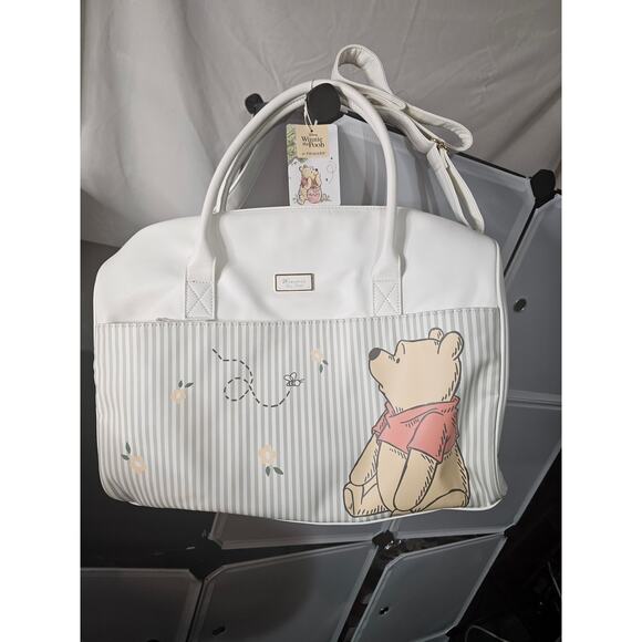 Disney Winnie The Pooh Faux Leather Weekender/Overnight Travel Bag *Primark* NWT - Picture 2 of 6